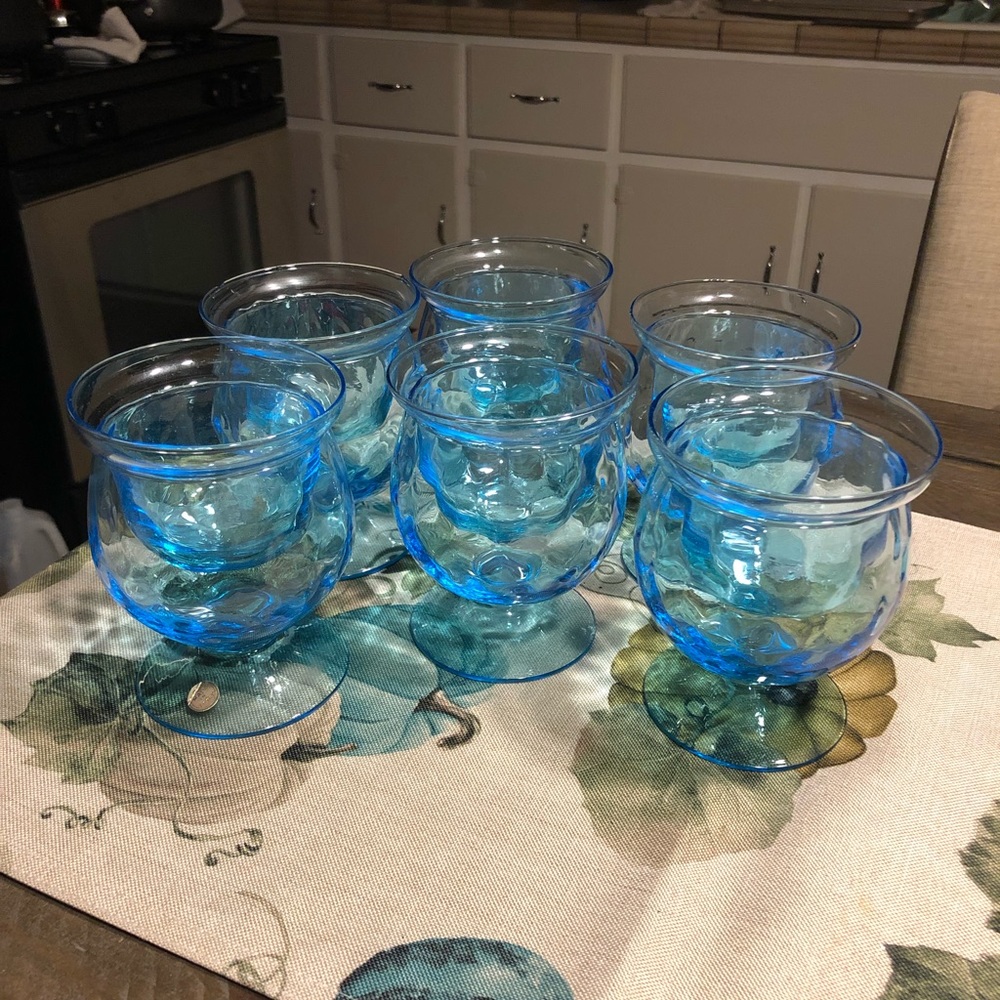 Vintage shrimp cocktail servers